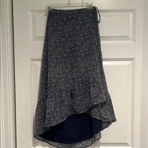 Floral Blue Women's Skirt